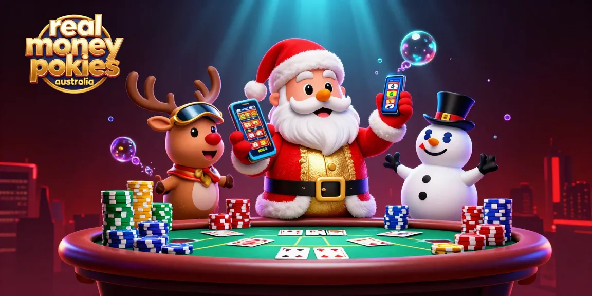Experience excitement with real money online pokies Australia featuring vibrant characters and dynamic casino elements.